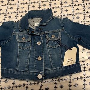 Baby Gap Lined Denim jean jacket 0-6. NWT